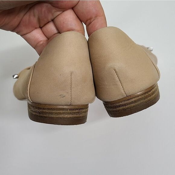 Gianni Bini Beige LeatherĀ OfficeāLoafersāSizeā5.5ā - Picture 6 of 9